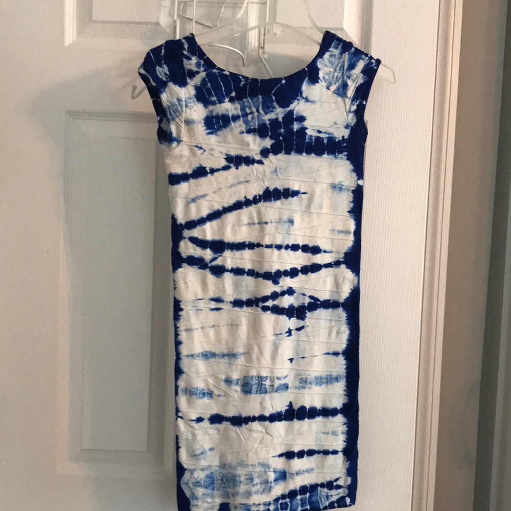Arden B Blue TieDye Dress